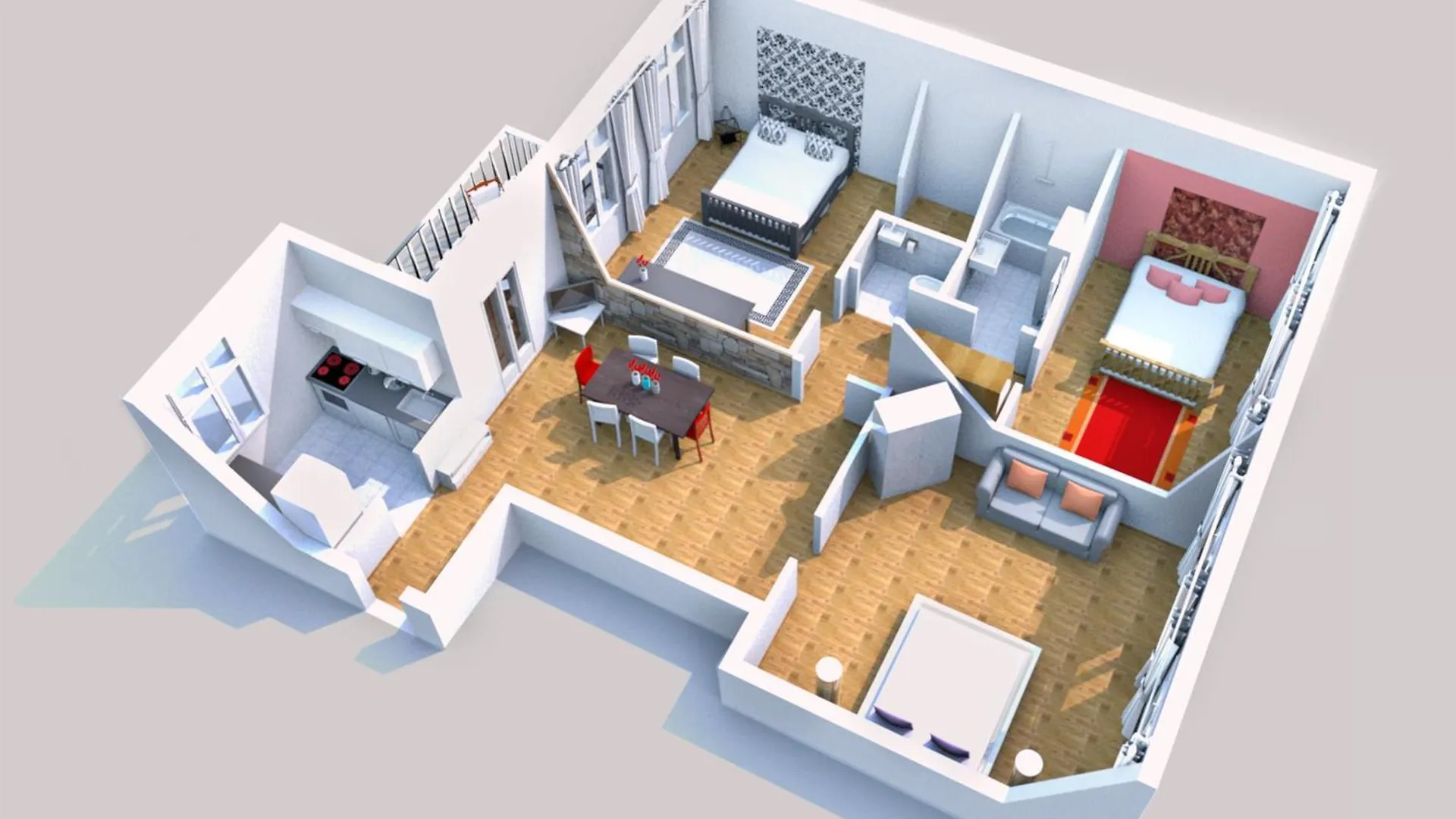 Apartment Spacious Vienna Central Station Residence